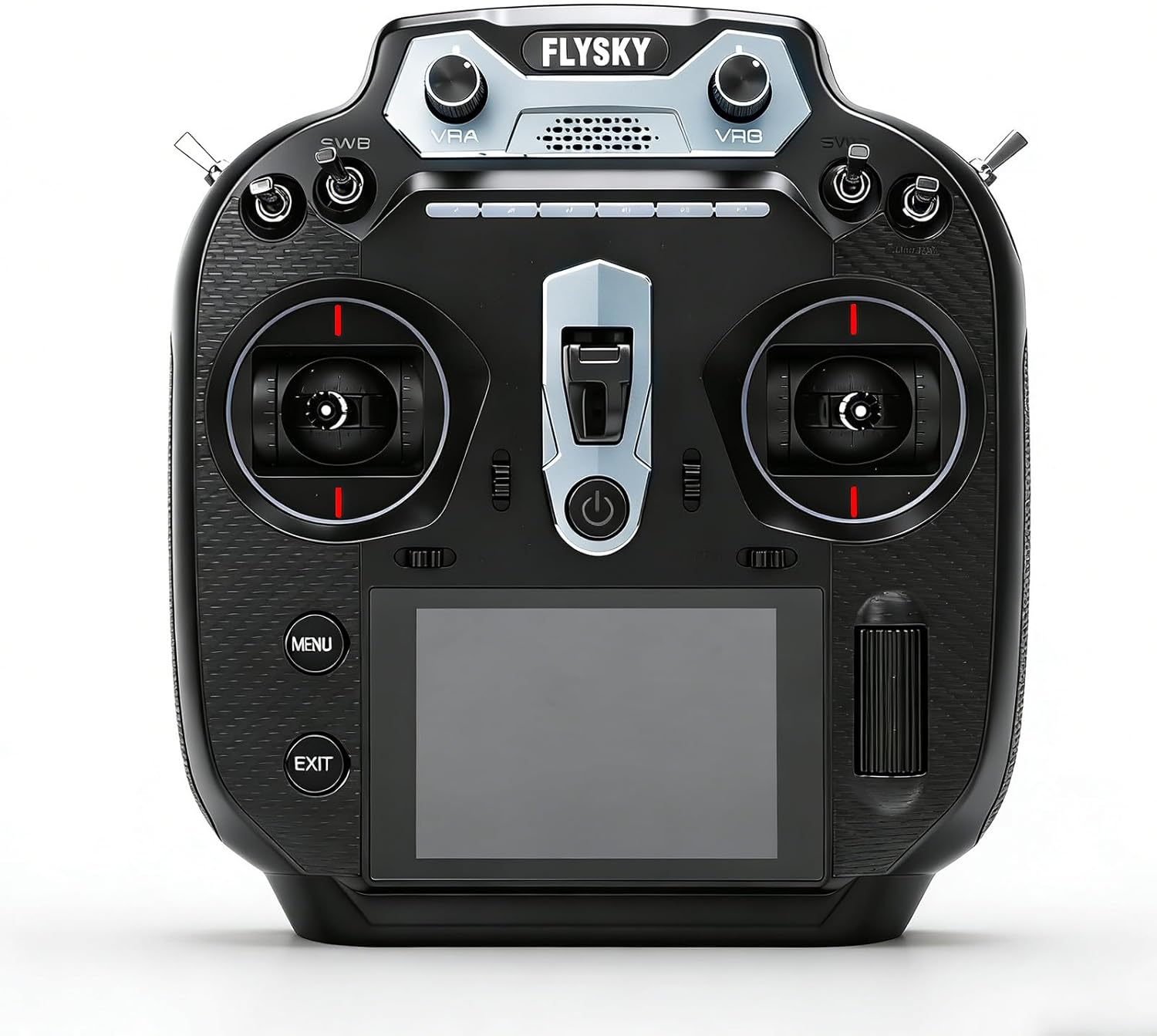 2.4GHz 16CH Radio Transmitter with Receiver, 3.5 Inch IPS Screen Remote Controller for RC Car Boat Airplane, Left Hand Throttle