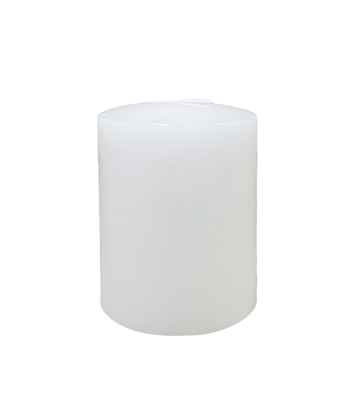 3 x 4 White Unscented Pillar Candles 2pk by Place & Time