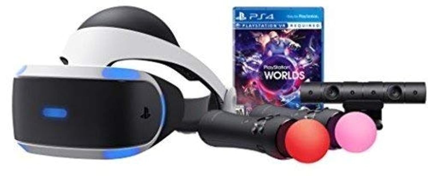 PlayStation VR - Worlds Bundle [Discontinued] (Renewed)