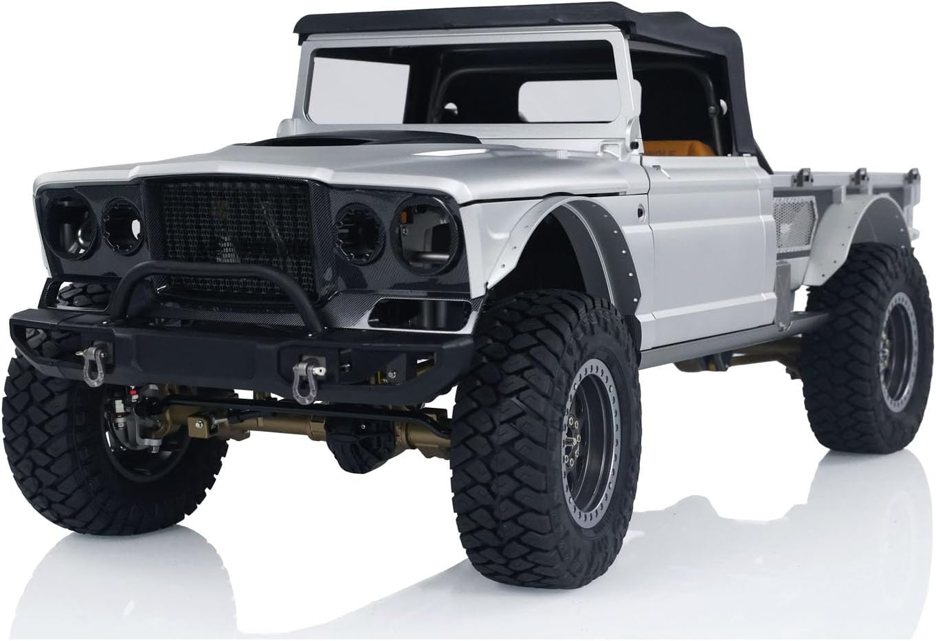 1/8 4X4 RC Off-Road Vehicles M715 4Wd Remote Control Crawler Car Model Kit for Adult Hobby