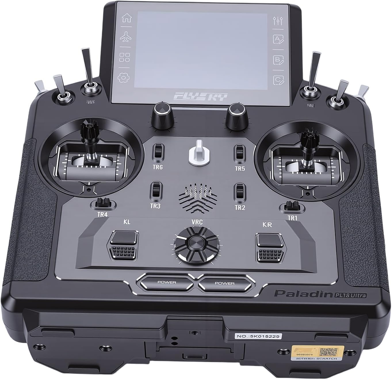 18 Channel RC Radio Controller with 3.5 Inch Touchscreen, Dual Antenna Transmitter Receiver for Drone Helicopter Car Boat