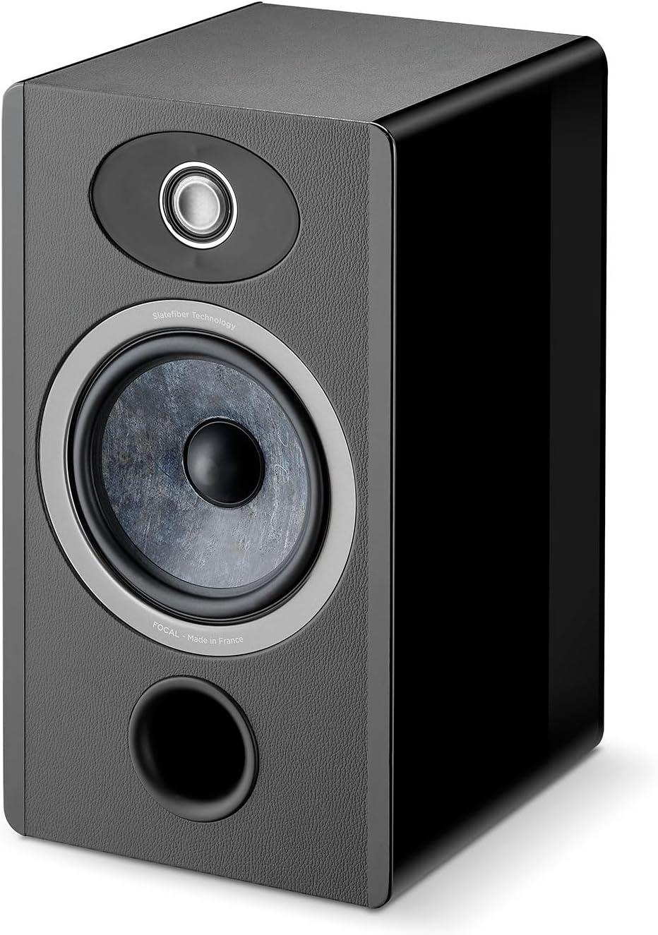 Focal Omada N1 High-Fidelity Bookshelf Speakers (Black High Gloss) - Pair