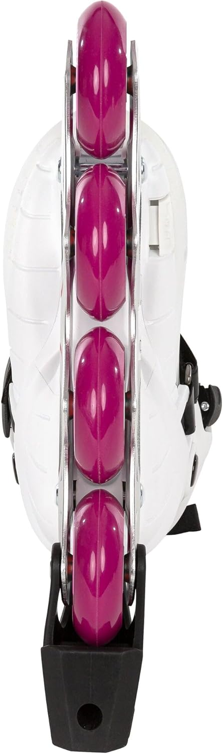 Powerslide Inline Skates Universe 4W Pink Adjustable for Children ABEC 7 Bearings Item No. 940691