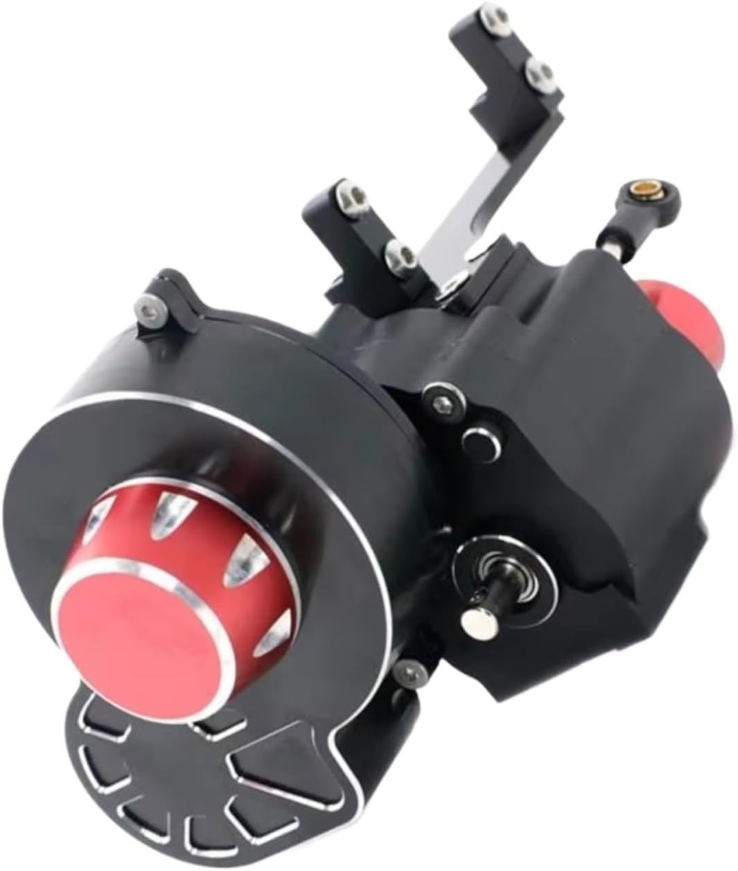 RC Gearboxes For Axial For SCX10 I II III 1/10 Metal 2 Speed Shiftable Transmission Gearbox RC Crawler Car Upgrades Parts