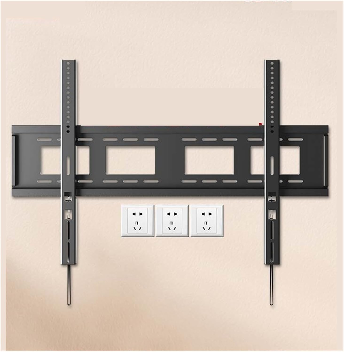 65/75/85/98/100-inch Large-Screen TV Wall Mount Drawstring Fixed Built-in Bracket Wall Mount