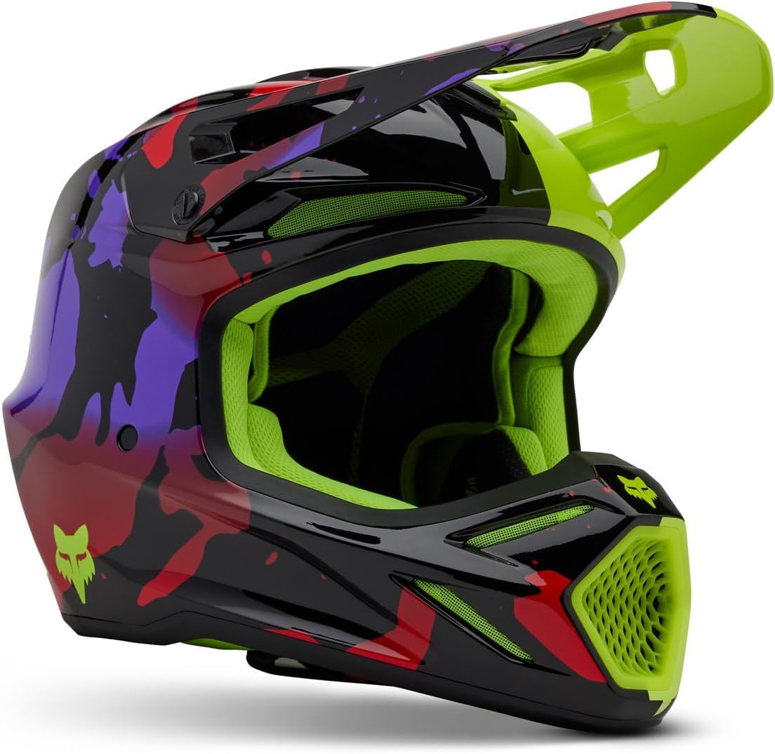 Fox Racing Unisex V3 Motocross Dirt Bike Helmet