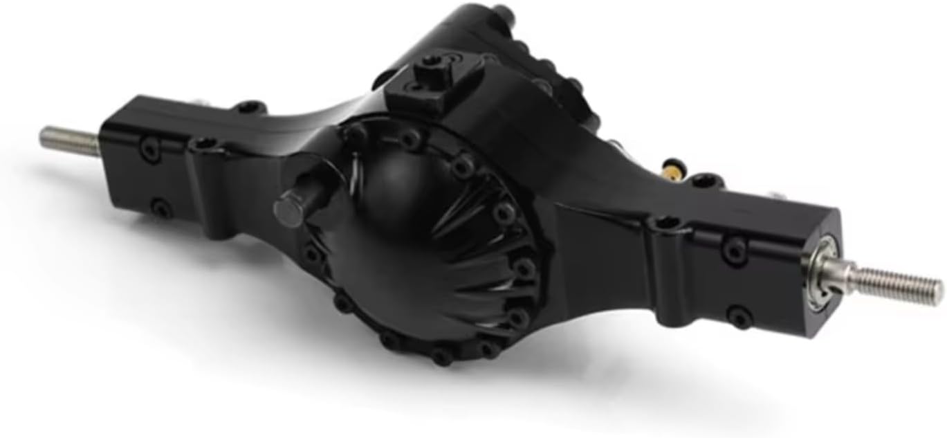 Rc Crawlers Axles For Tamiya Q9012 TH02064 1/14 Metal Diff Lock Rear Axle RC Tractor Truck Model Outdoor For Toys Accessory Assemble Reapir