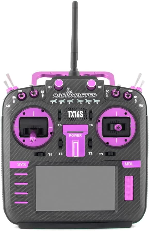 RadioMaster TX16S MKII MAX Radio Transmitter - Joshua Bardwell Edition - ELRS - 6.3 - Purple