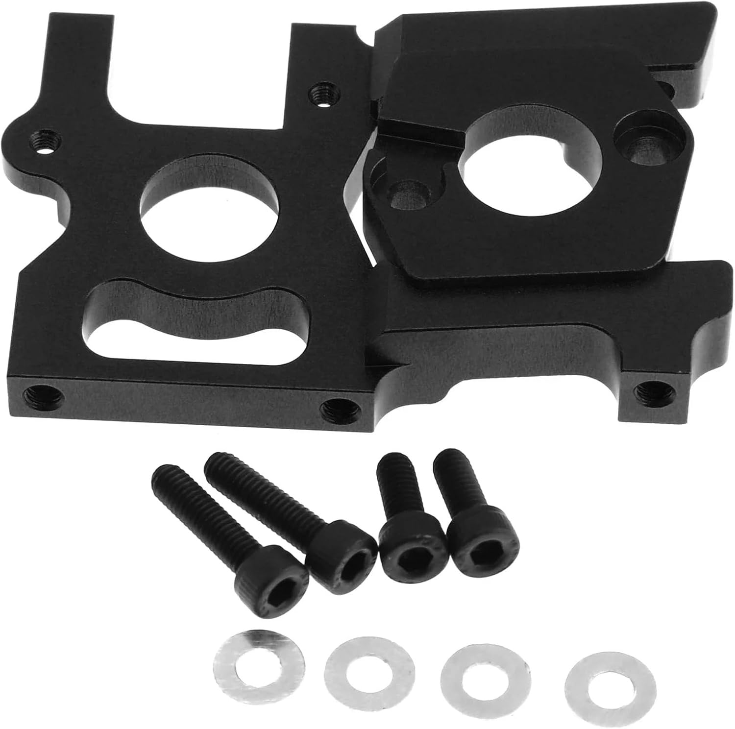 Steering Knuckle Models For ZD For Racing DBX-07 EX-07 DBX07 EX07 1/7 Metal Kit Steering Cup Assembly Motor Mount RC Car Upgrade Parts(Black,1 Set)