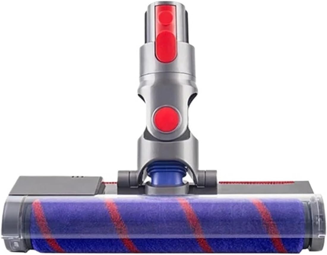 Soft Roller Brush Head Cordless Stick Vacuum Cleaners Parts Hardwood Floor Attachment，Compatible For Dyson，V7 V8 V10 V11 SV12 V15