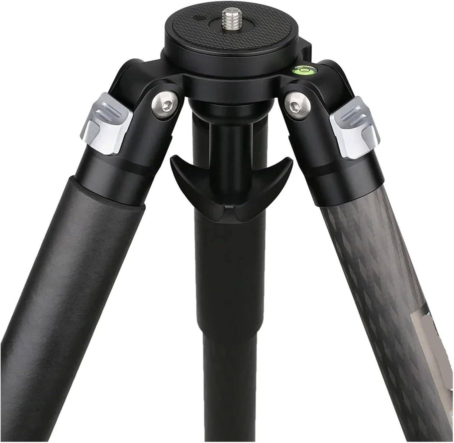 Heavy Duty Professional Carbon Fiber Tripod 75mm Bowl Adapter Max Tube 32.5mm ET7C(Fluid Head Holder)