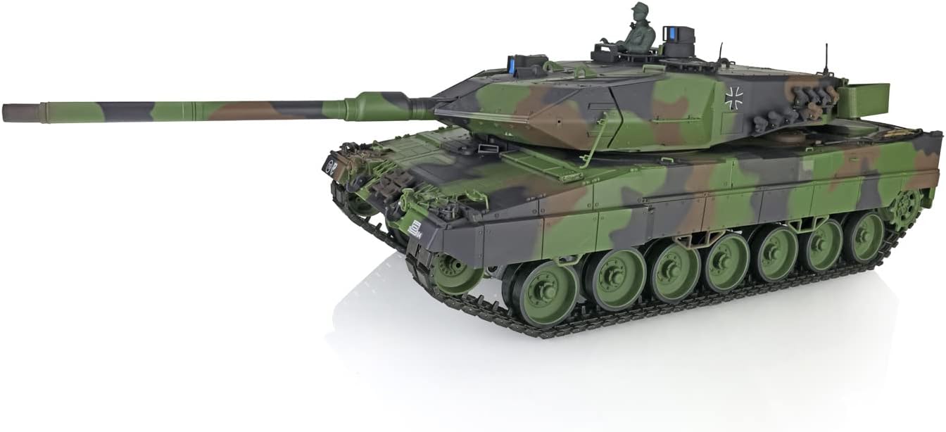 TOUCAN RC HOBBY US in Stock 1/16 Henglong Tk7.0 Leopard2A6 Rc Tank Ir Battle Bb Shooting Engine Smoke 2.4Ghz Remote Control Car Model 3889