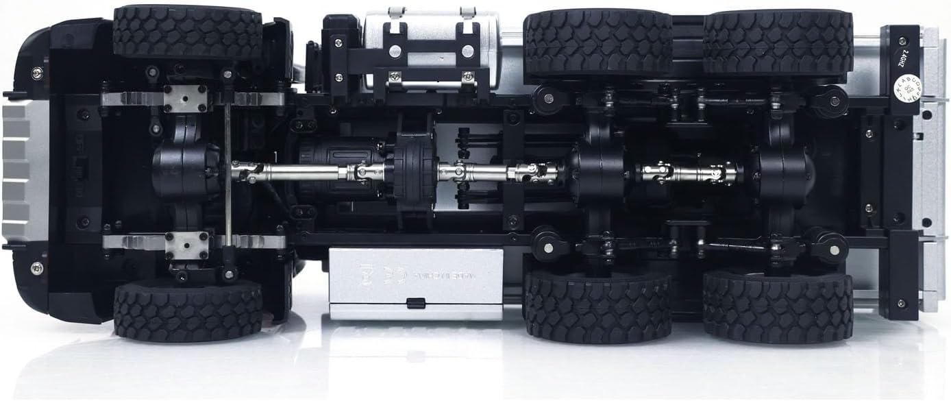 TOUCAN RC HOBBY US in Stock 1/14 HUINA 1598 2.4G Remote Control Dumper 6×6 Engineering Transport Vehicle Lifting Rod Tipper Car Light Sound for Adult