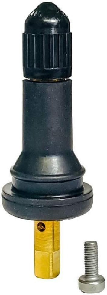 Muzzys (Set of 100) VS-65 Rubber TPMS Tire Valve Square Stem FITS 2014 and Newer Dodge RAM 1500 2500 3500 and Jeep Cherokee Dill VS65 Bulk Lot Wholesale