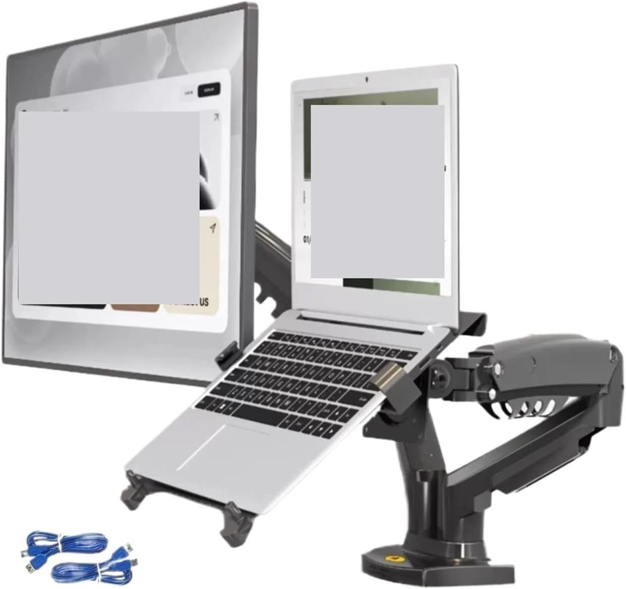 Desktop F160 + FP-2 Gas Spring arms for 17