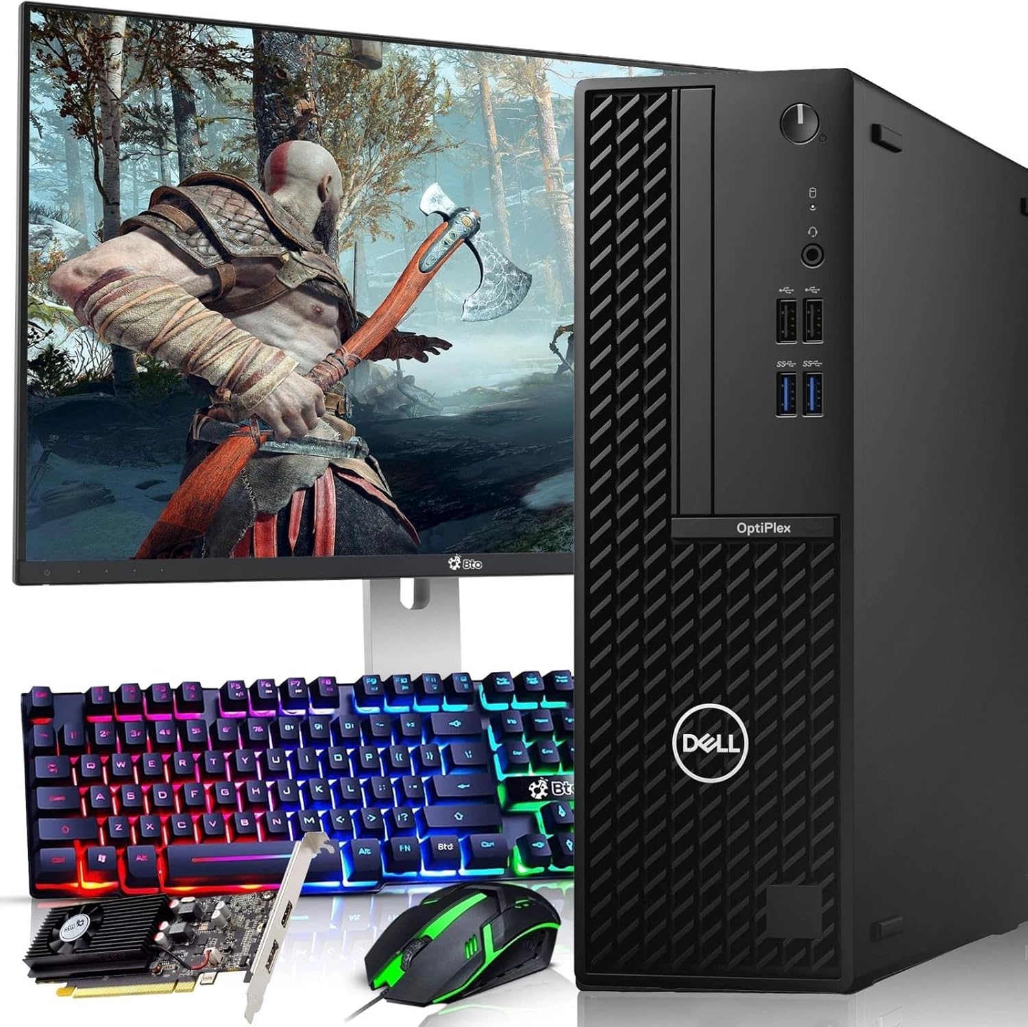 Dell OptiPlex Gaming Desktop PC SFF | Intel Core i5-10500 | 16GB RAM | 256GB SSD | 1TB HDD | 22