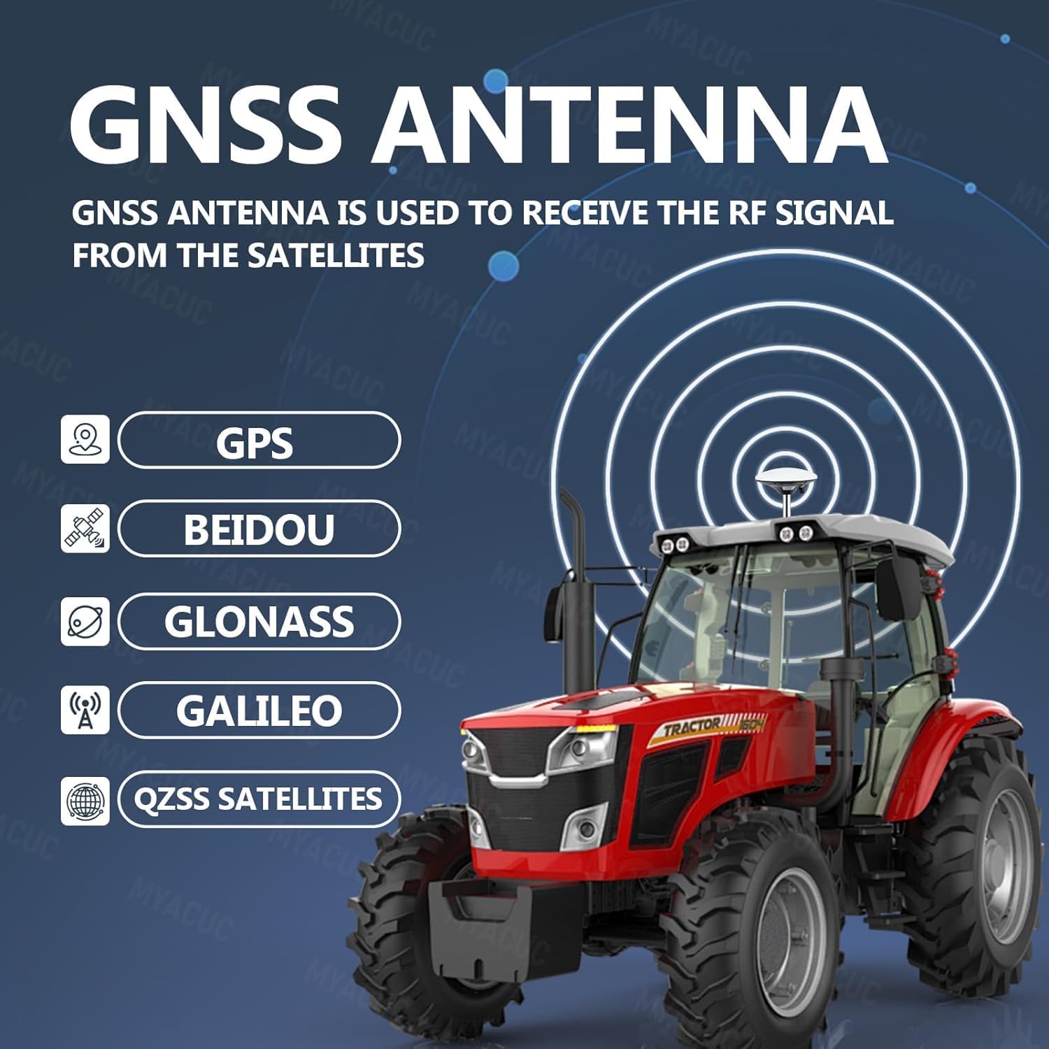 Tractor GPS Navigator for Precision Agriculture, 7