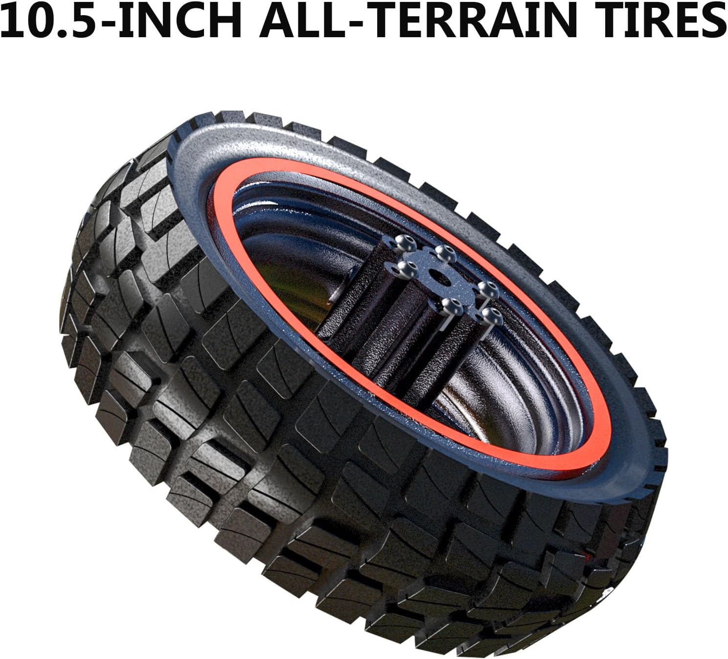 Electric Scooter Adults Offroad - 1600W Powerful Motor 31MPH Fast Electric Scooters,30-37long Range w/ 48V 18AH Battery, 11