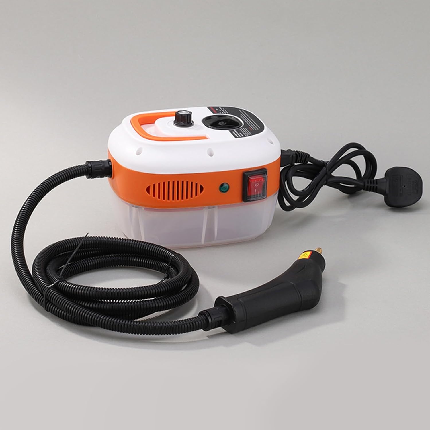 2500W Handheld Steam Cleaner High Pressure Steam Cleaning Machine with Brush Heads Steamer for Cleaning Floor, Upholstery, Grout and Car