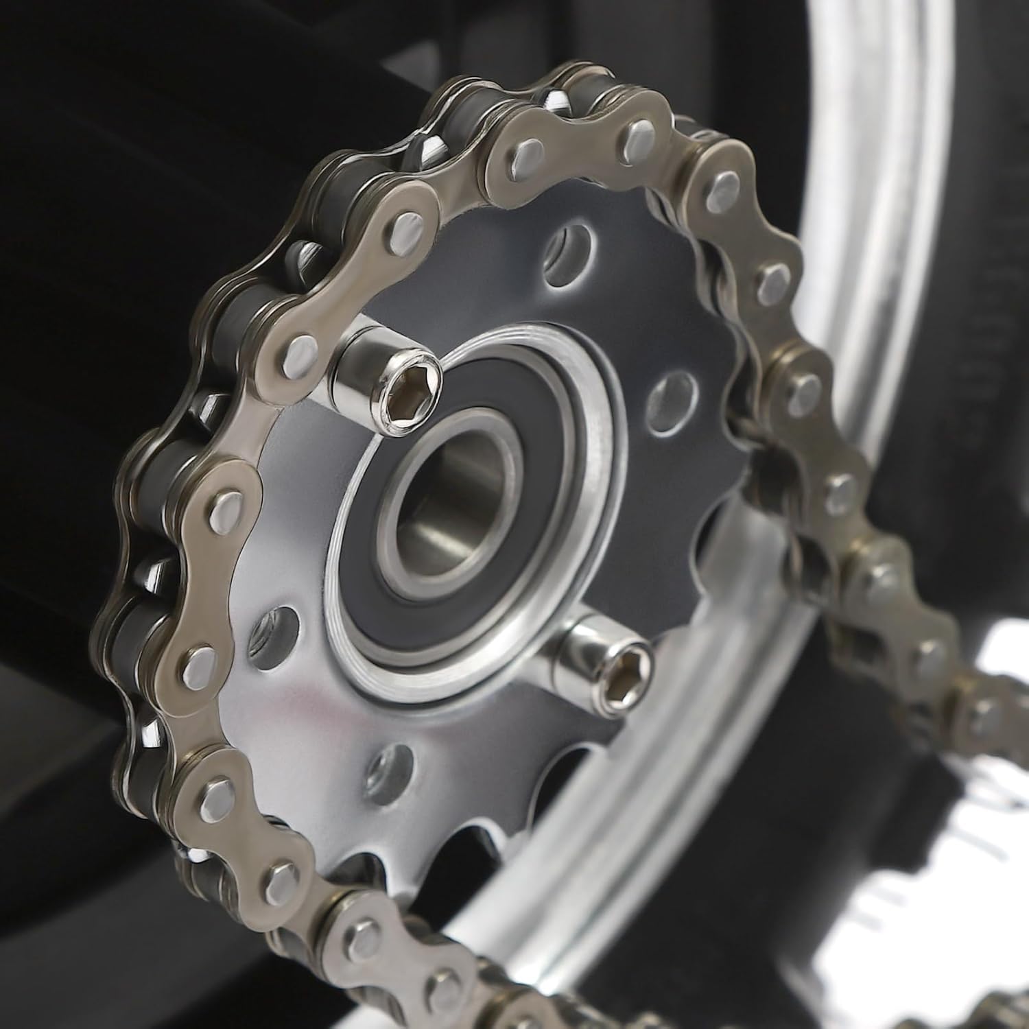 10 Inch Motor Drive Air Wheel Conversion Kit, 36v 350w Double Wheel Set for Electrical Beach Scooter, 2* Go-karts Engines with Thumb Throttle Reverse Switch Kit