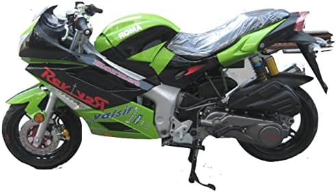 HHH Upgraded Roma150 Street Motorcycle Gy6 Engine 150cc Motorcycle Fully Automatic with CVT Transmission Hornet150cc Scooter DualSports Bike (Black)