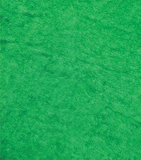 Solid Lightweight Cotton Terry Cloth Fabric