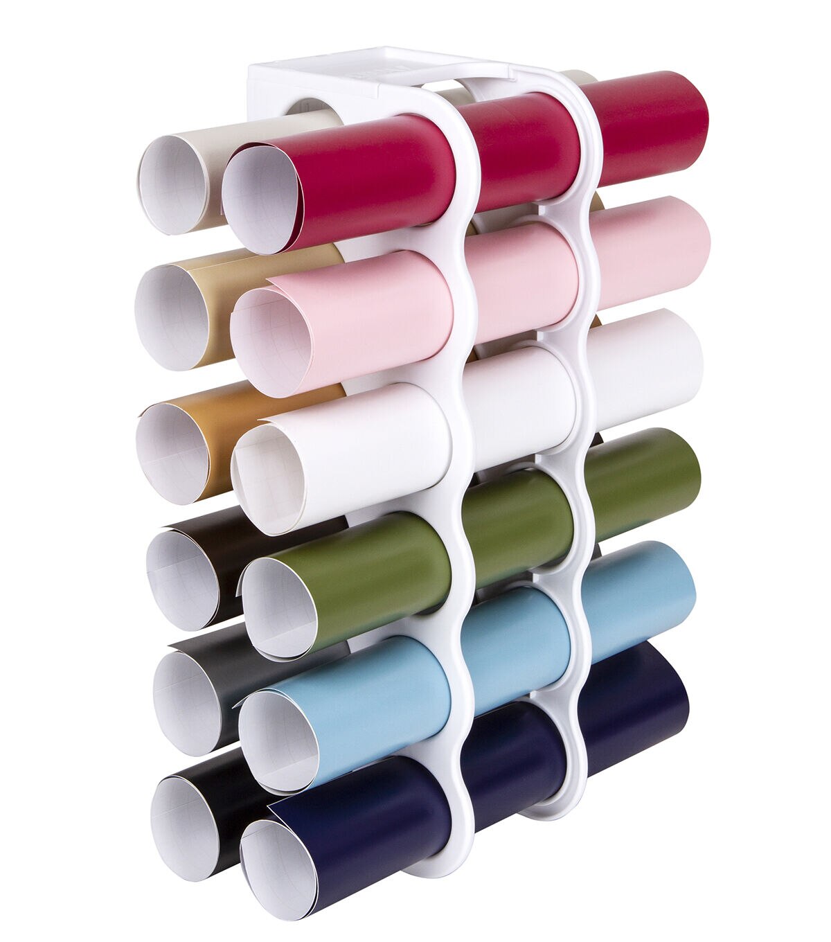 ArtBin 10 White Vinyl Storage Rack