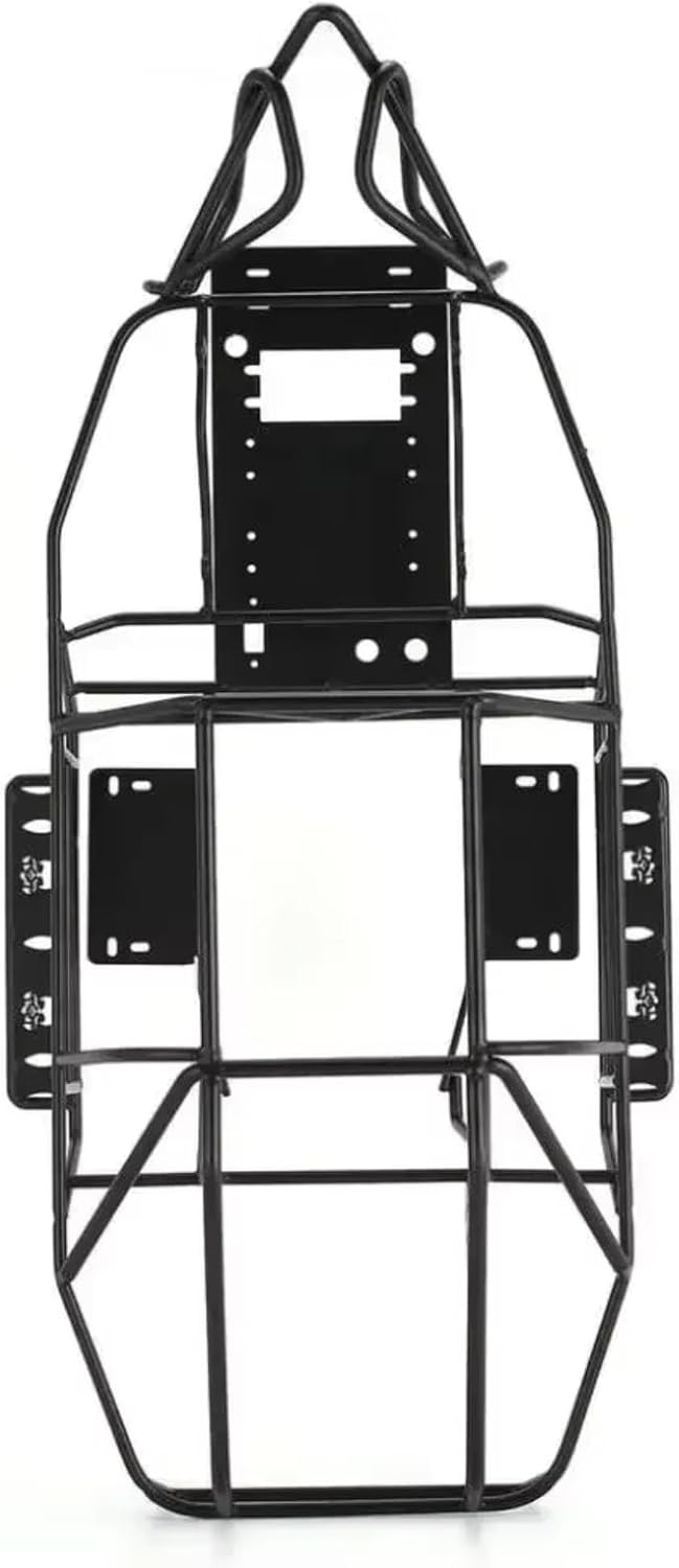 Compatible with Axial for SCX10 II 90046 90047 1/10 RC Crawler Truck Cars Upgrade Parts Steel Full Tube Frame for Chassis Body Roll Cage RC Car Accessories