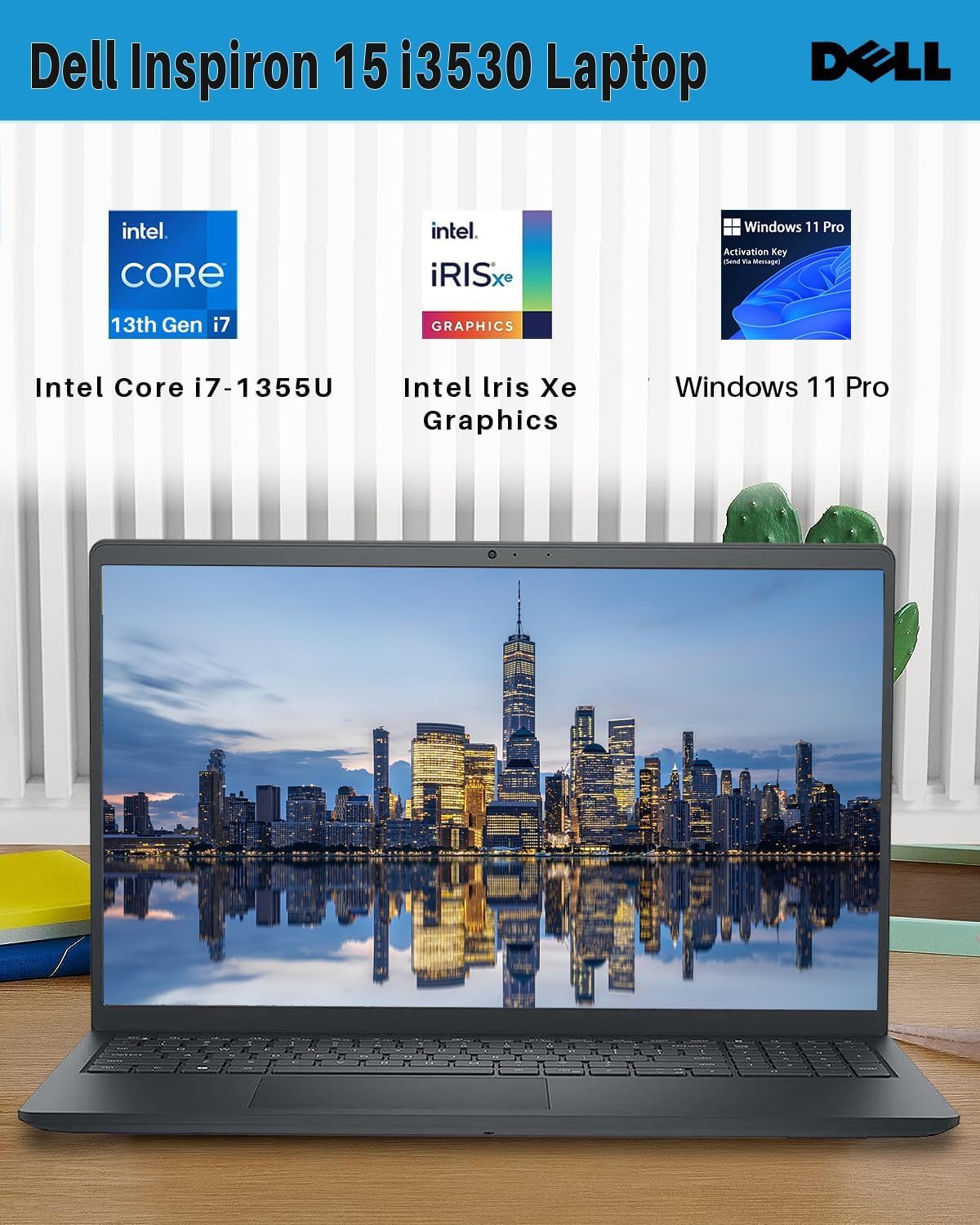 Dell Inspiron 15 3530 Business Laptop, 15.6