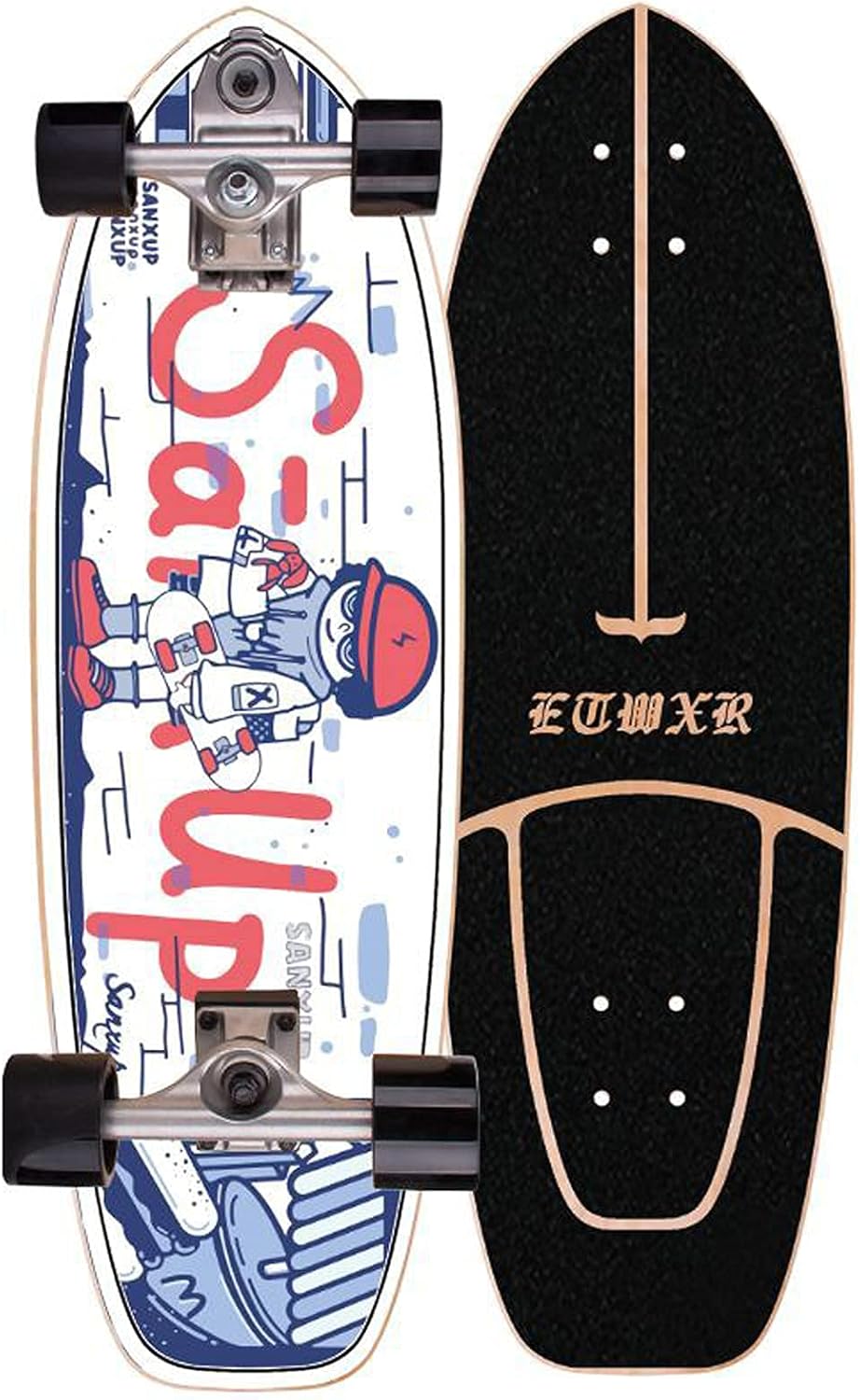 VOMI Land Surfing Skateboard 30