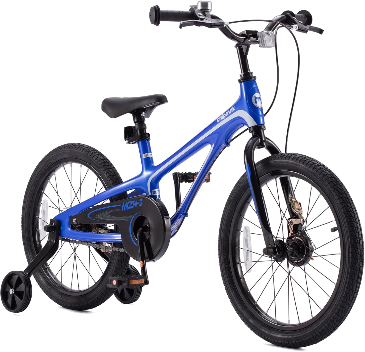 RoyalBaby Kids Bike, Lightweight Magnesium Alloy 16/18 Inch Children’s Bicycle for Boys and Girls Ages 4-9 Years, Adjustable Training Wheels, Easy Assembly