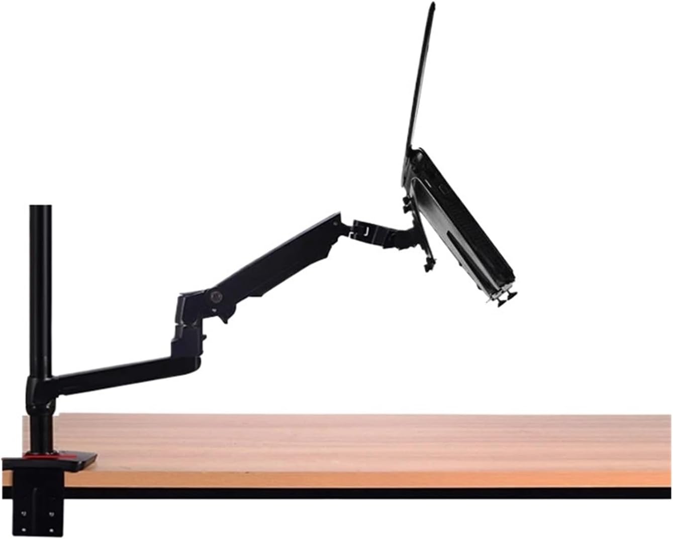 V62CT XSJ8012CT Aluminum Alloy Dual-Purpose 17-27-inch Monitor Stand 17-inch Laptop Stand Mechanical Spring arm(Color:XSJ8012CTB-450)