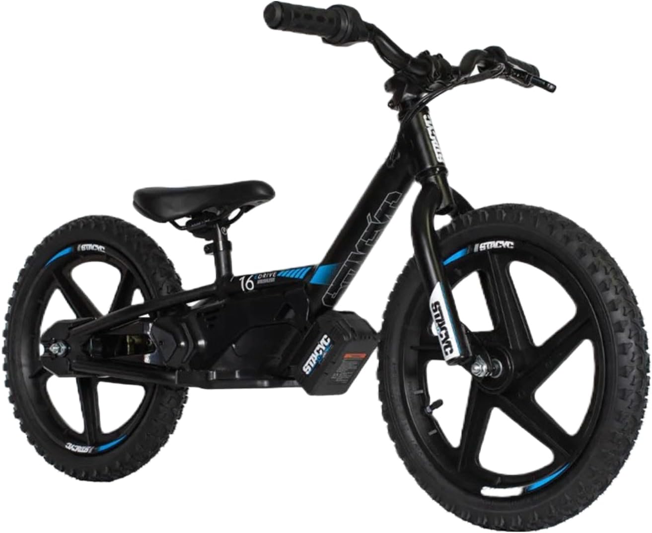 STACYC Brushless 16eDRIVE Electric Balance Bike for Kids Ages 5-7 Years Old