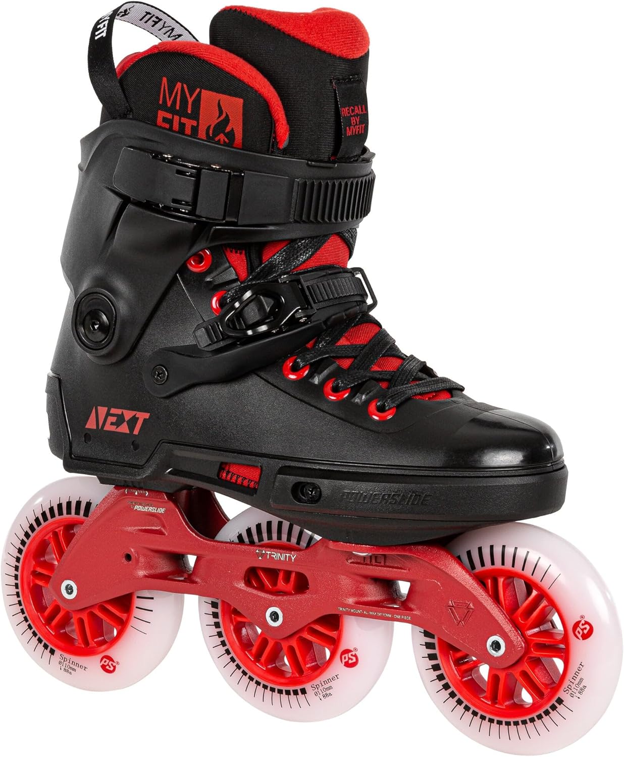 PS Next 110 Skates Red 6.0-7.0 (38-39)