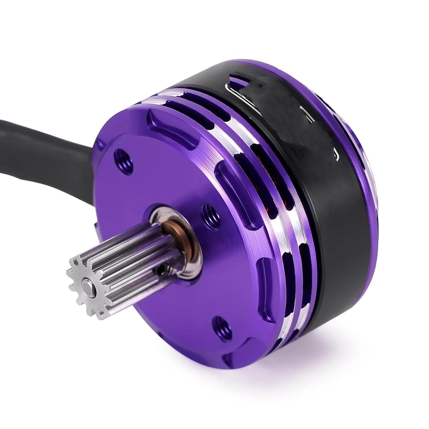 RC Car Parts for Axial for SCX24 1/24 for Fat for Viper 2204 Brushless Outrunner Motor with Mount RC Crawler Car Accessories Replacement RC Car Parts(Complete Set)