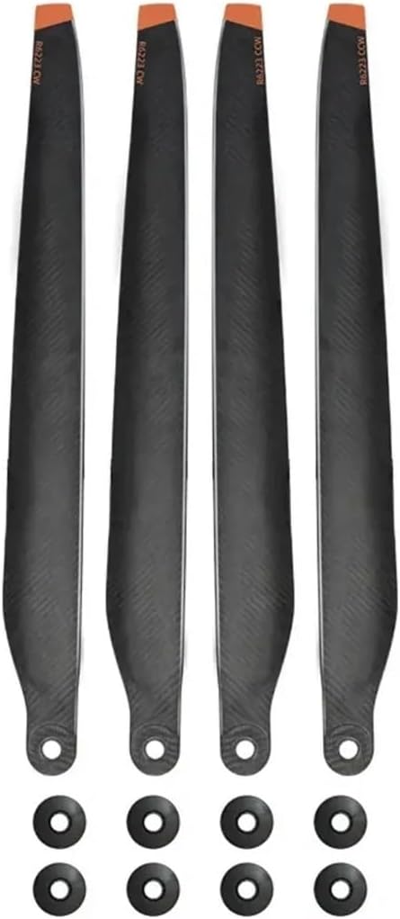 TS-6223 Reinforced 62-Inch Carbon Folding Propeller (CW/CCW Set) for T70/T70P/T100 Systems, Heavy-Lift Drone Rotor Components(2pcs CW and 2pcs CCW)