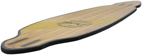 Longboard Skateboard, Freestyle Cruiser, Waterproof and Wood Construction, Cruise Skateboard and Longboard Decks, Lightweight Build (Proof Complete Deck + Wheels)