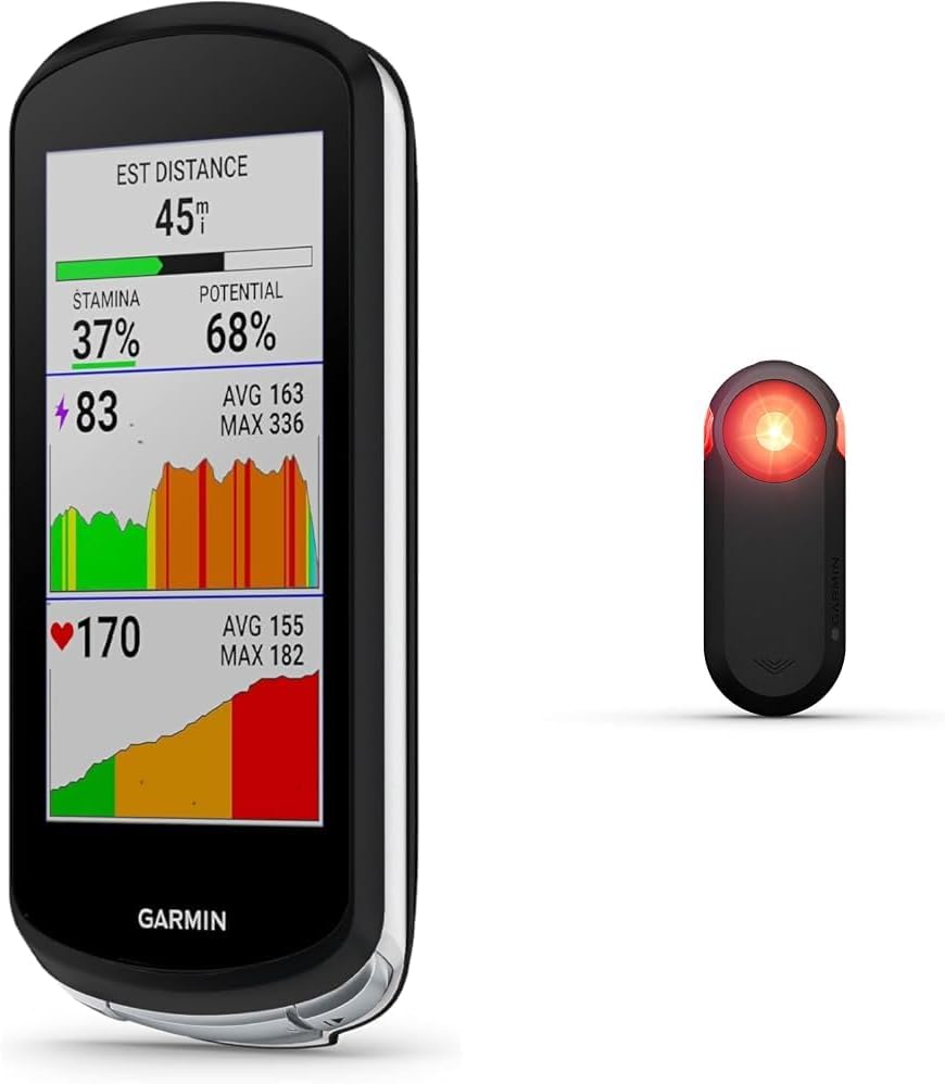 Garmin Edge 1040, GPS Bike Computer, On and Off-Road, Spot-On Accuracy, Long-Lasting Battery