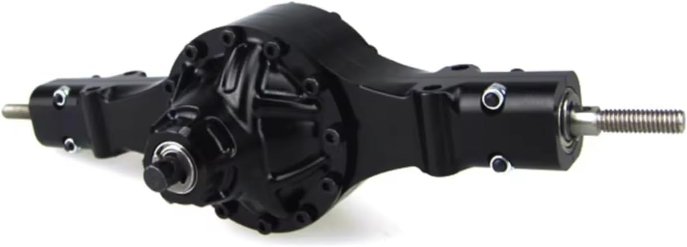 Rc Front Rear Axle for Tamiya 1/14 RC Car Model Tractor Truck Q9021 DIY Toy Spare Part Metal Rear Axle Differential Speed RC Accessories