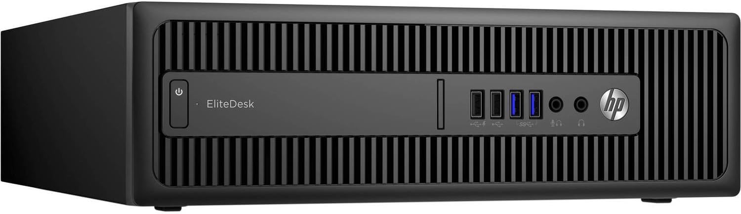 HP EliteDesk 800 G2 Mini Business Desktop PC Intel Quad-Core i7-6700T up to 3.1G, 16GB DDR4, 1TB SSD, VGA, DP Port, Windows 11 (Renewed)
