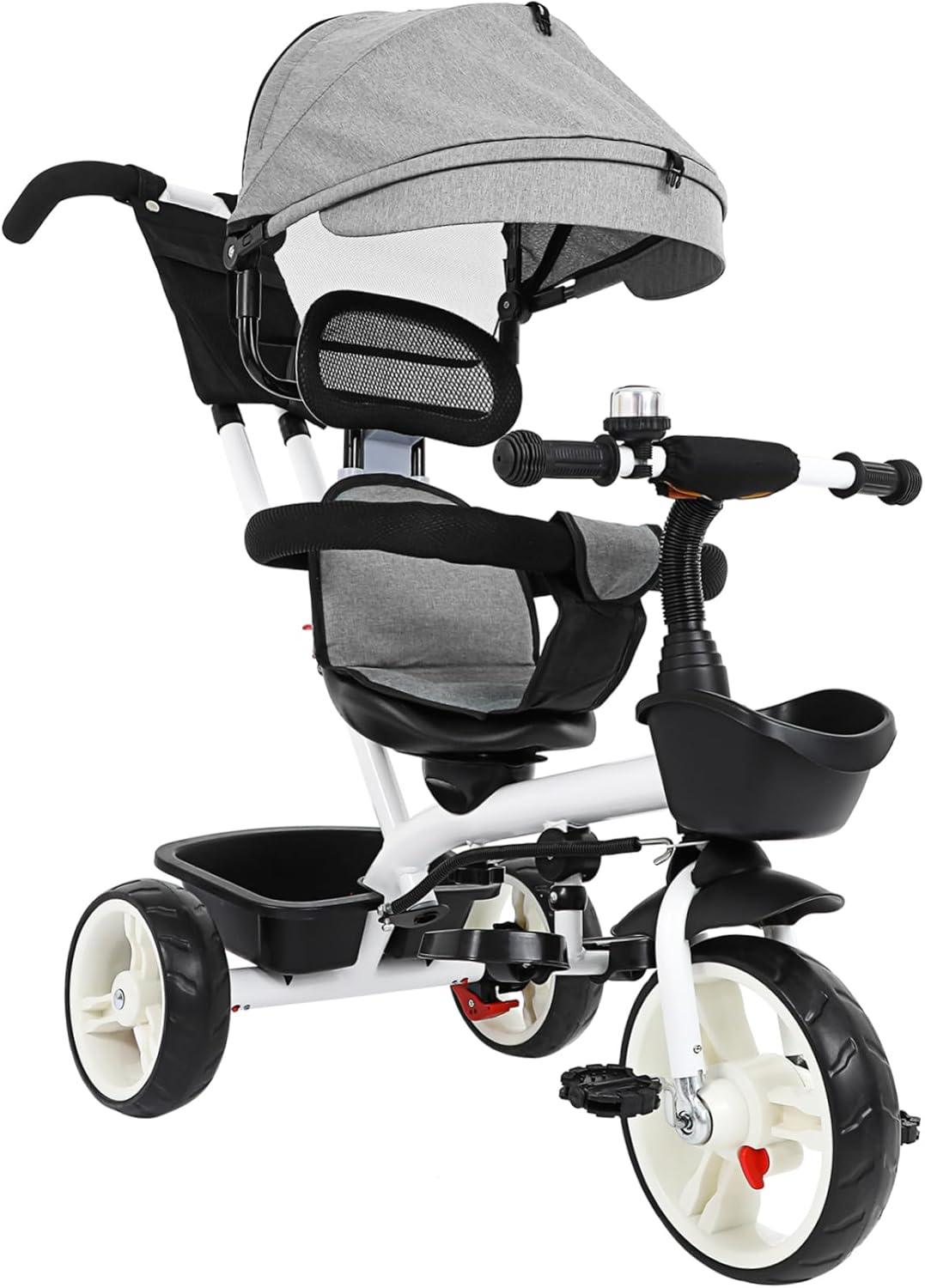 BESPORTBLE Tricycle with Stylish Stroller for Boys Comfortable Bike Stroller Durable Design
