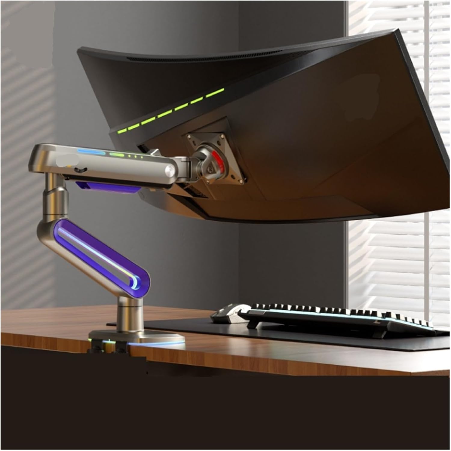 Monitor Stand Mechanical arm Curved Fish Screen e-Sports Game Computer Rotating Suspended Elevated Stand G70