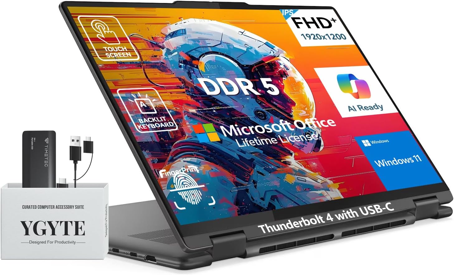 Lenovo 2025 Yoga 7i 2 in 1 Laptop Touchscreen, 16