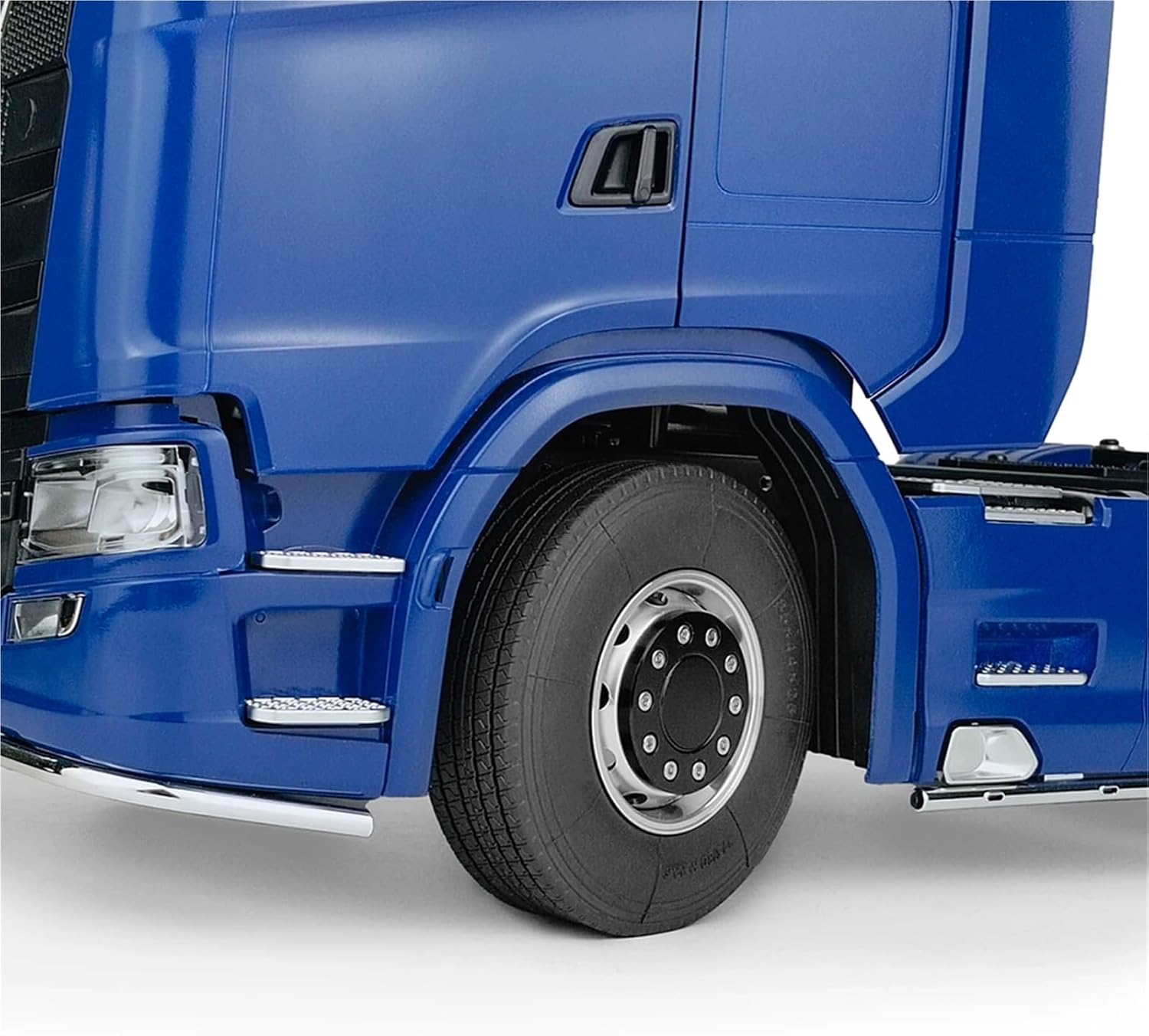 For Tamiya 1/14 6x6 Wheels Rims Tires Set RC Tractor Truck Trailer Cargo Engineering Long Vehicle Parts Models