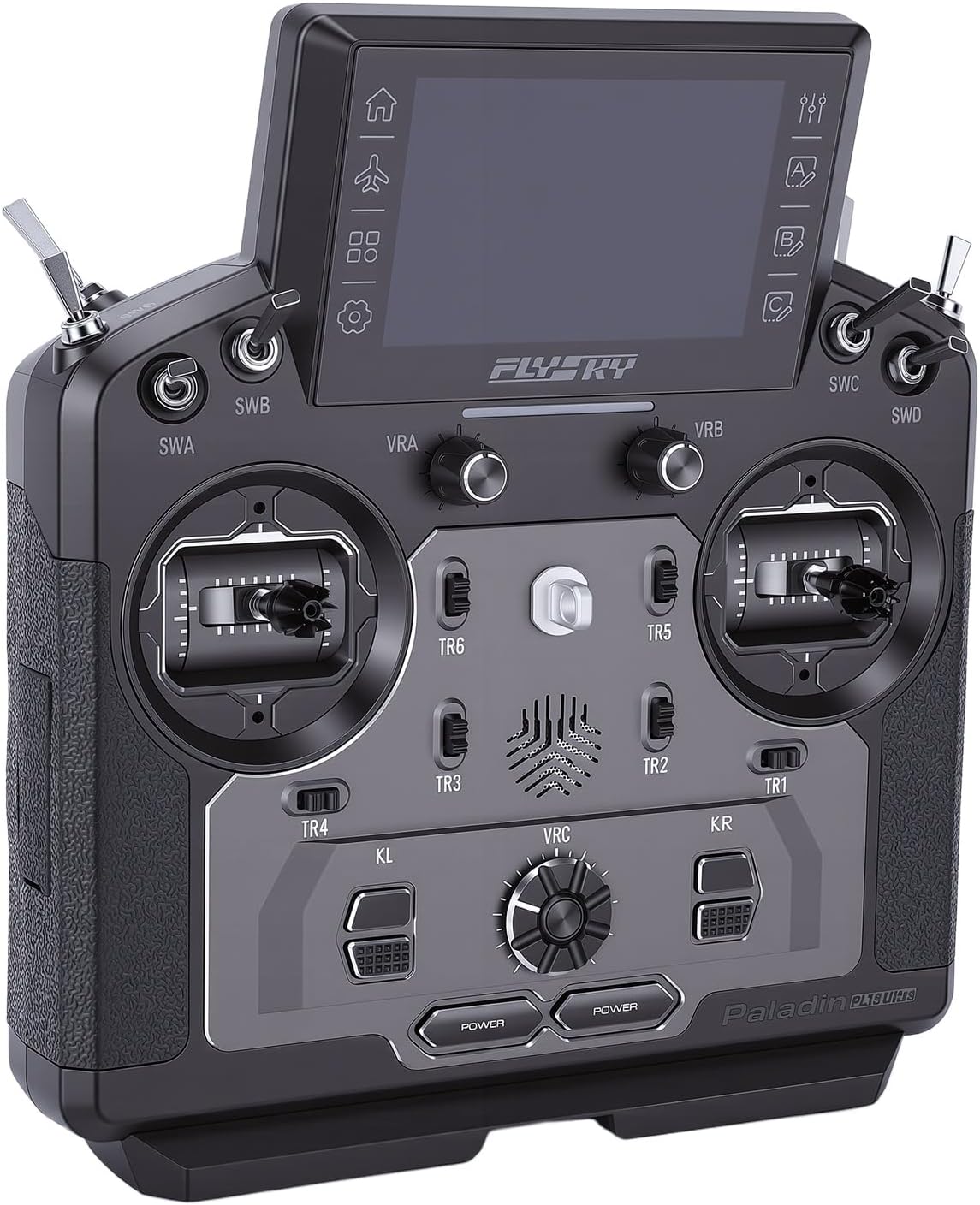 18 Channel RC Radio Controller with 3.5 Inch Touchscreen, Dual Antenna Transmitter Receiver for Drone Helicopter Car Boat