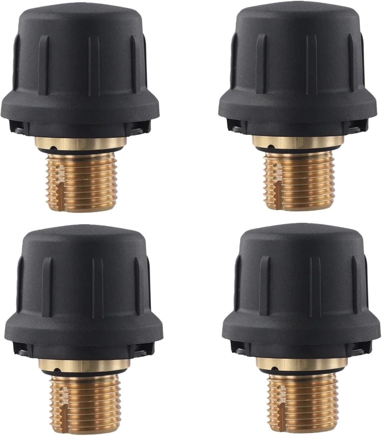 Brass Safety Valve Steam Engine Cover Fittings ，Compatible For Karcher SC1 SC2 CTK10 SC2D，Vacuum Cleaner Replacement Parts(4pcs)