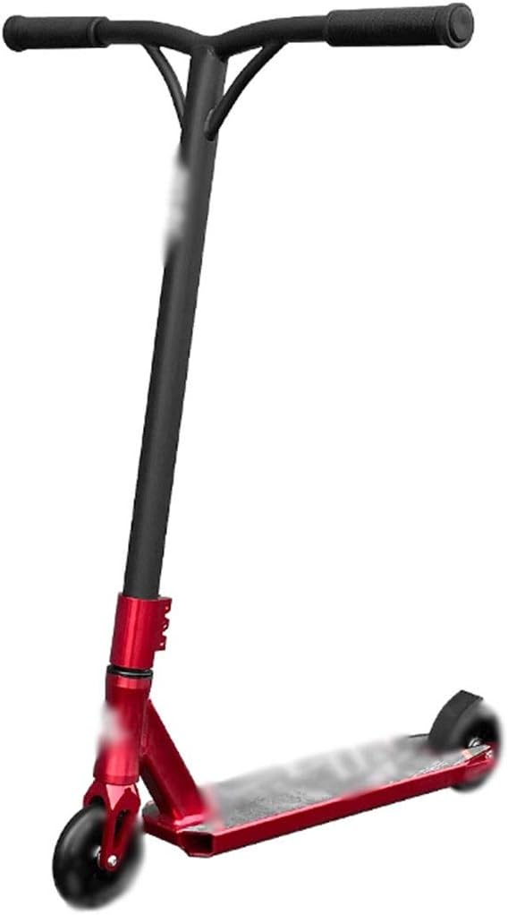 Scooters Kick Scooter for Adults Teens, Elite Pro Stunt Scooters, Freestyle Trick Scooter, Advanced Competition-Ready (Color : Red, Size : 51 * 59 * 86cm)