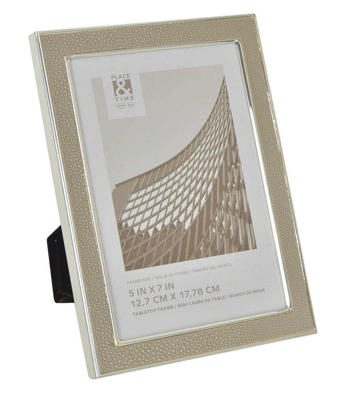 5 x 7 Leather Tabletop Picture Frame by Place & Time