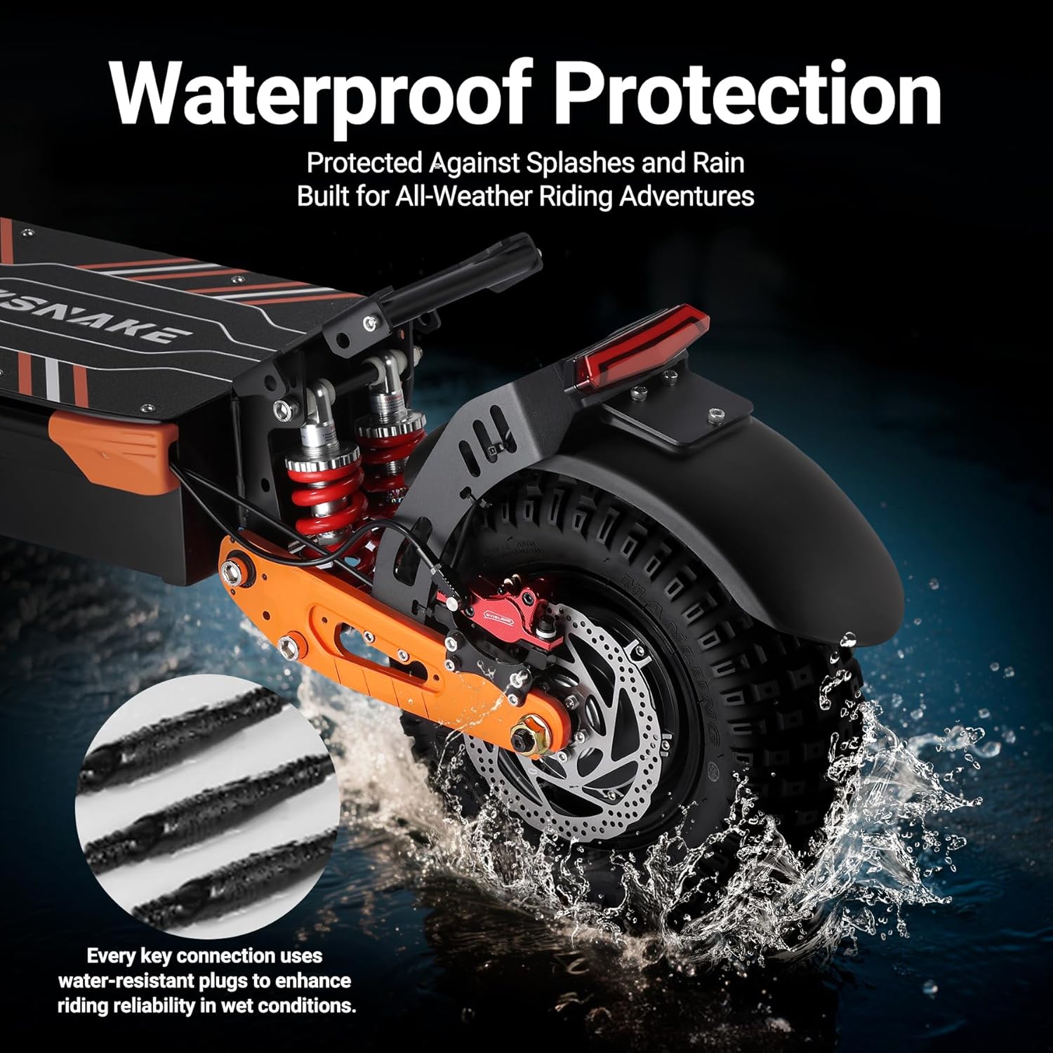 Electric Scooter for Adults, 2800W/6000W Power MotorTop Speed 35/52 MPH, 1080/1800WH Battery,35/60 Miles Range 11