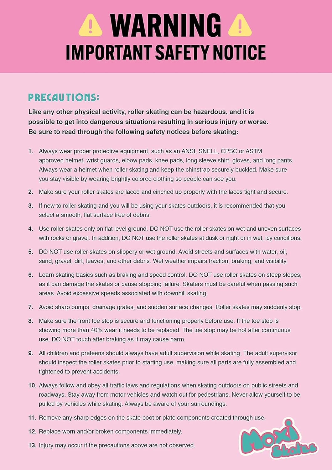 Moxi Lolly Roller Skate - Fashionable Womens Quad Roller Skate